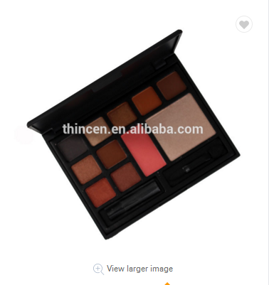 High quality DIY 12 pans magnetic empty eyeshadow palette 20
