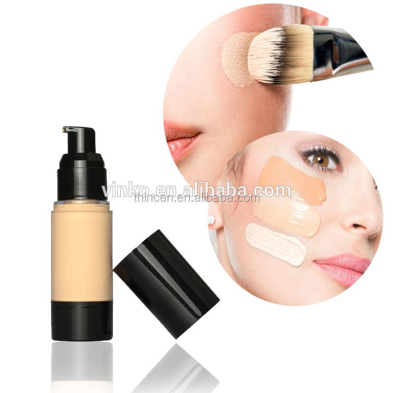 12 color waterproof makeup liquid foundation own brand customization 8