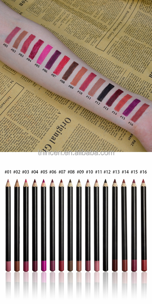 Best Selling Lip Combination Private Label Liquid Lipstick Lip Liner Set - Thincen Supplier 14