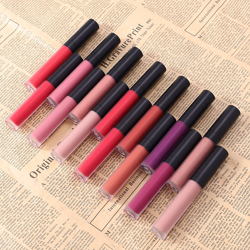 Gincu Cecair Velvet Matte Vegan Bebas Kekejaman Pengilang Gincu Cecair 1