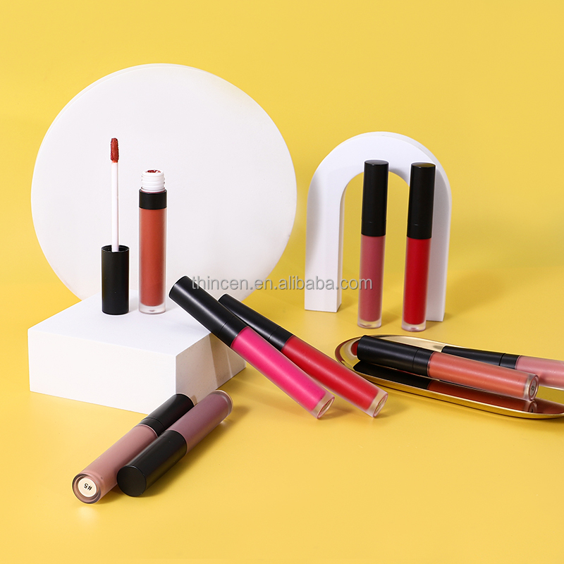 Gincu Cecair Velvet Matte Vegan Bebas Kekejaman Pengilang Gincu Cecair 20