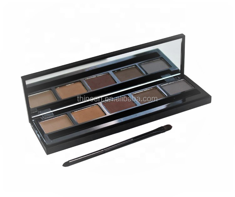 Thincen - 5 Color Custom Eye Brow Makeup Private Label Eyebrow Powder Eyebrow 8