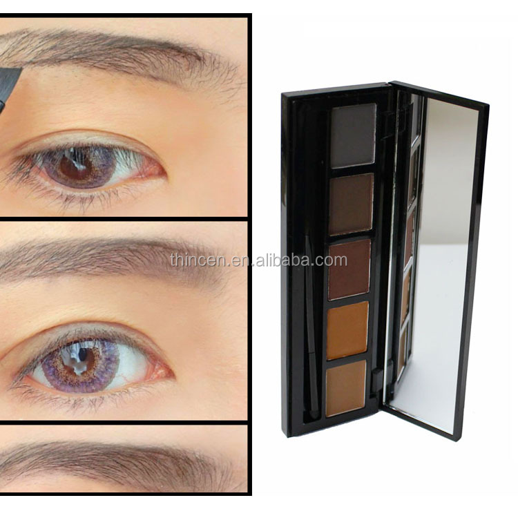 Thincen - 5 Color Custom Eye Brow Makeup Private Label Eyebrow Powder Eyebrow 22