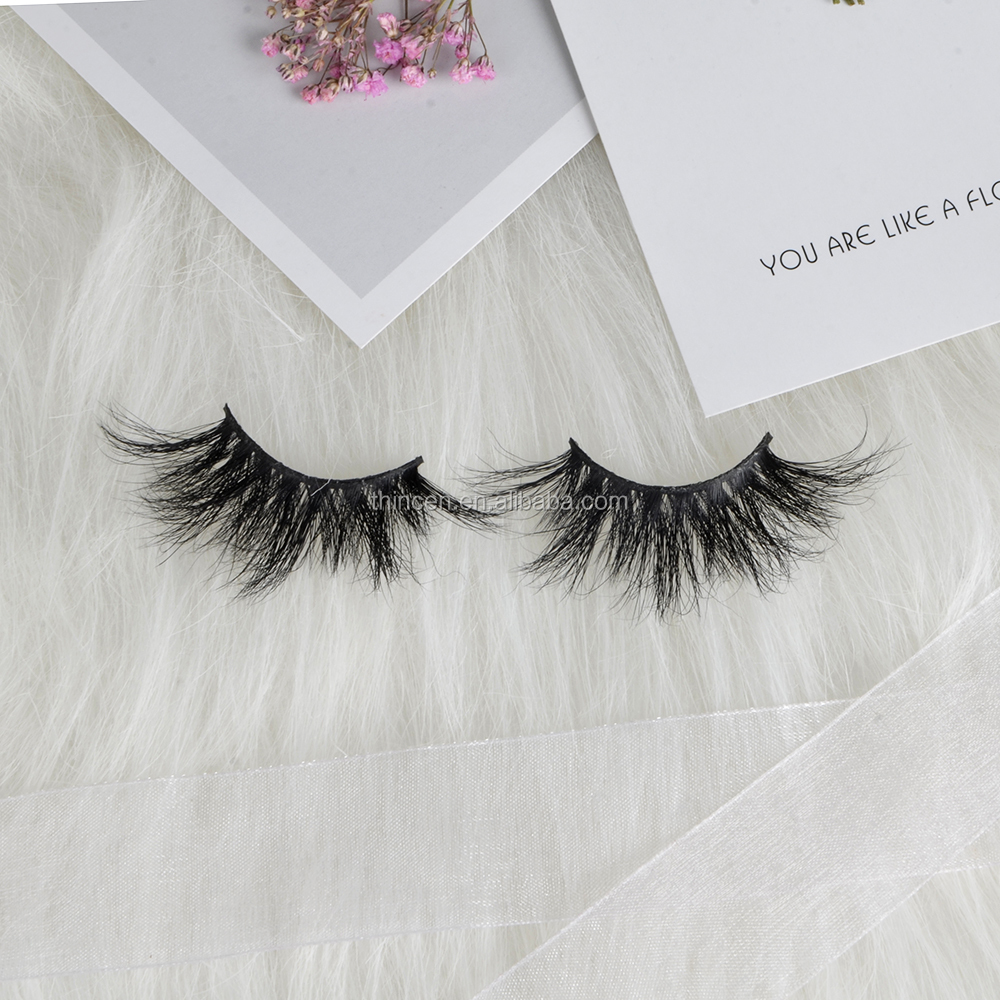 Artificial Extra Long Eyelashes 25MM 5D Fake Mink Eyelashes Manufacturer 20