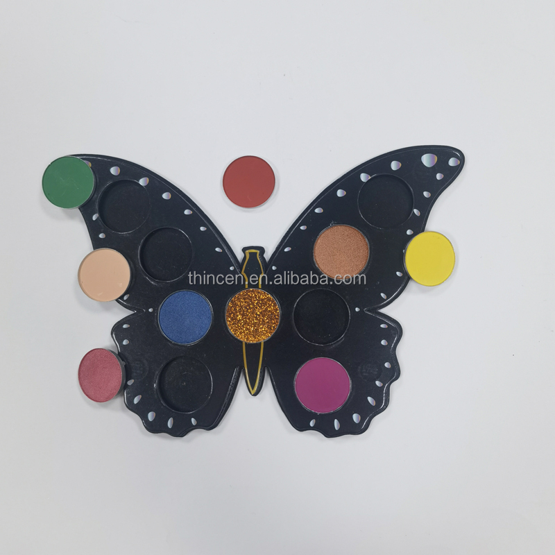 Creative Butterfly Shaped Eyeshadow Palette Wholesale Customization 16