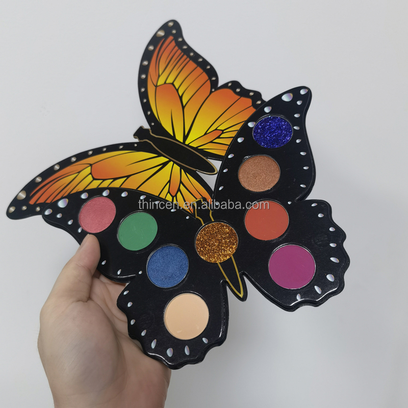 Creative Butterfly Shaped Eyeshadow Palette Wholesale Customization 14