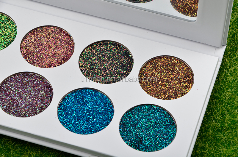 Custom private label eyeshadow palette in 10 colors 16
