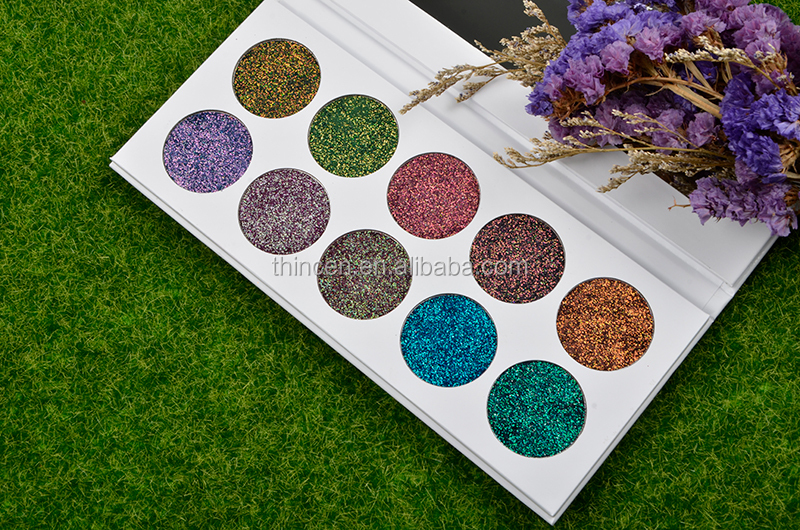 Custom private label eyeshadow palette in 10 colors 14