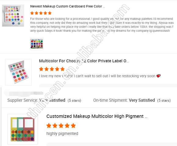 Custom private label eyeshadow palette in 10 colors 22