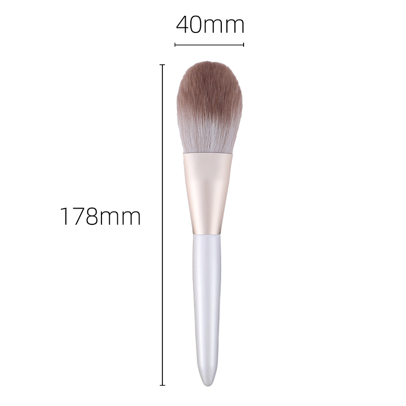 White Makeup Cosmetics 8pcs Private Label Brushes Sets 8
