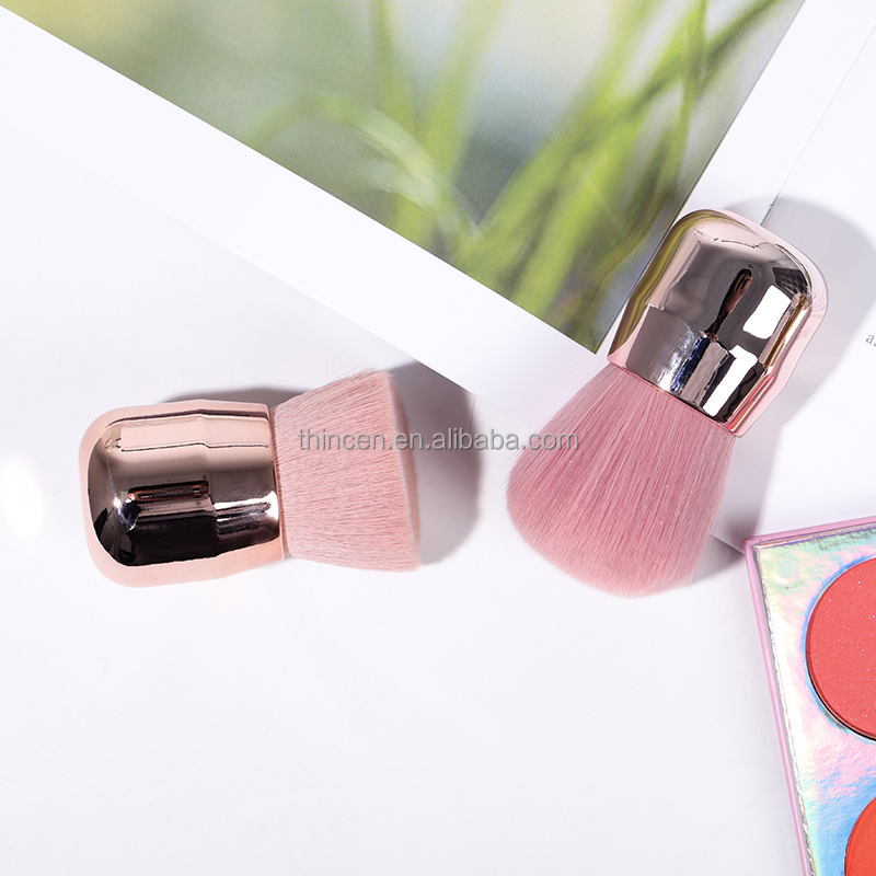 V-P-3r Private Label Makeup Brushes Custom Logo Face Blush Brush High Quality Pink Loose Powder Brush 20