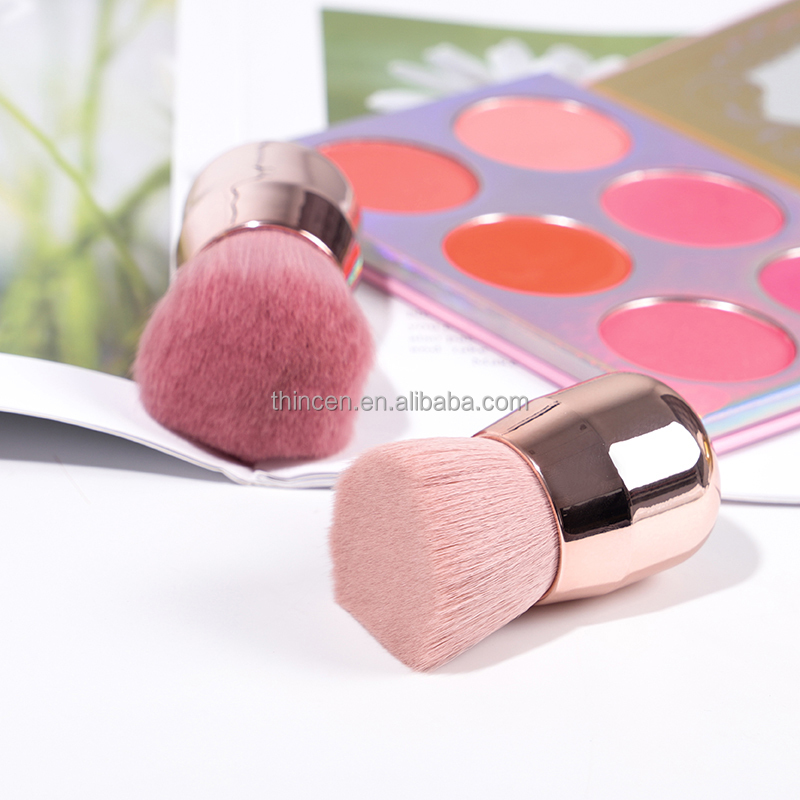 V-P-3r Private Label Makeup Brushes Custom Logo Face Blush Brush High Quality Pink Loose Powder Brush 26