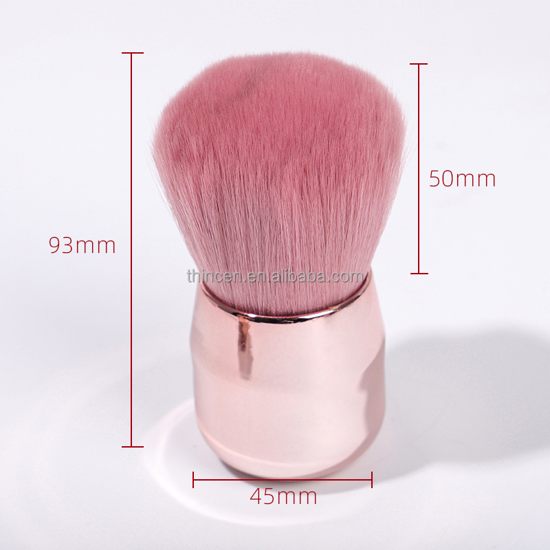 V-P-3r Private Label Makeup Brushes Custom Logo Face Blush Brush High Quality Pink Loose Powder Brush 34