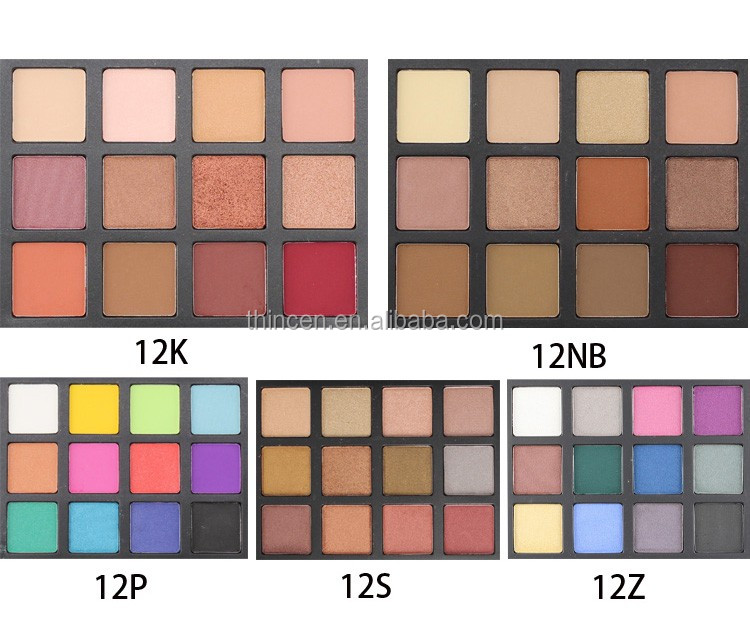 Thincen - Private label wooden handle 4 pcs eyeshadow makeup brush sets Beauty Tools 21