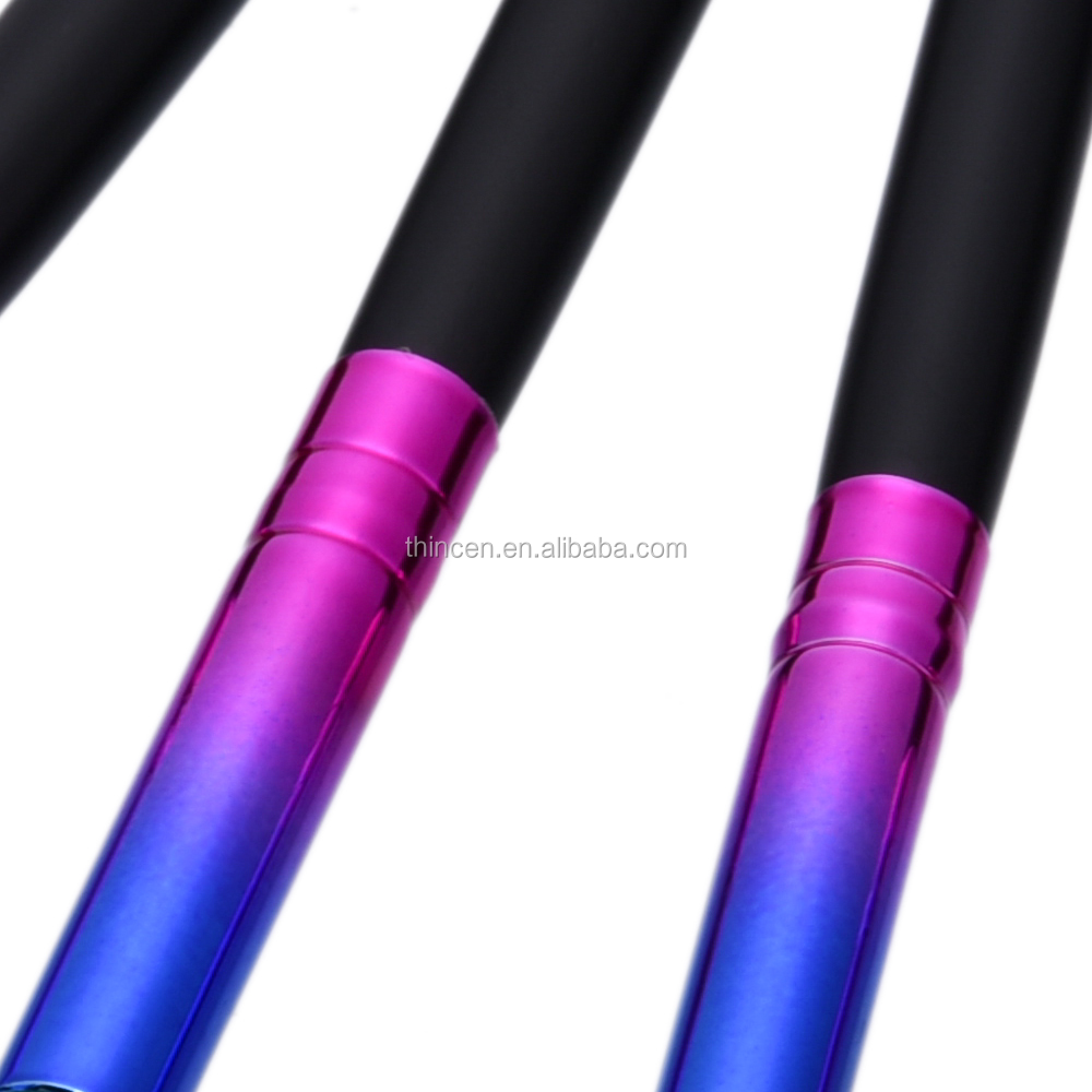 Thincen - Private label wooden handle 4 pcs eyeshadow makeup brush sets Beauty Tools 19