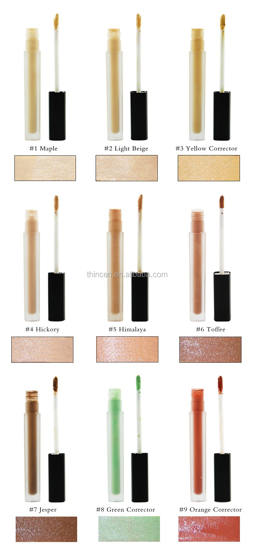 Thincen - High Coverage Vegan Makeup Private Label Liquid Concealer Concealer 14
