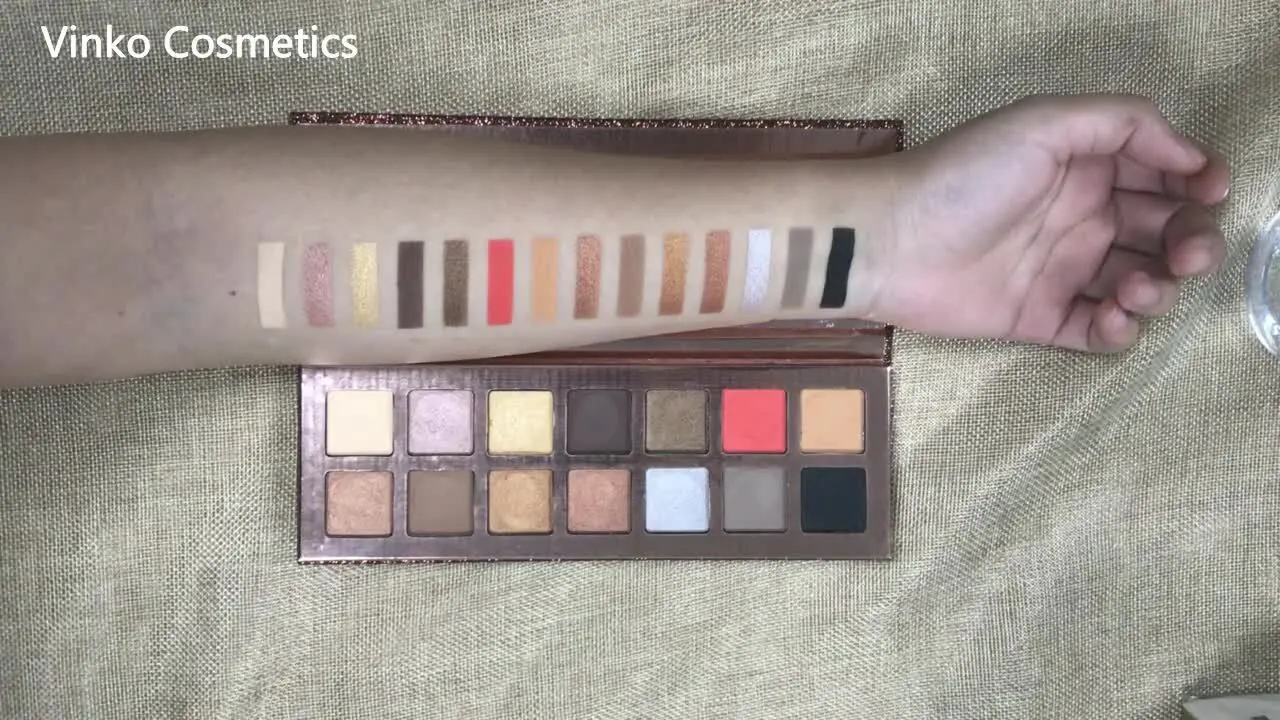 Thincen - New Original High Pigments Makeup Eyeshadow Palette Custom Packaging Eyeshadow platte 1