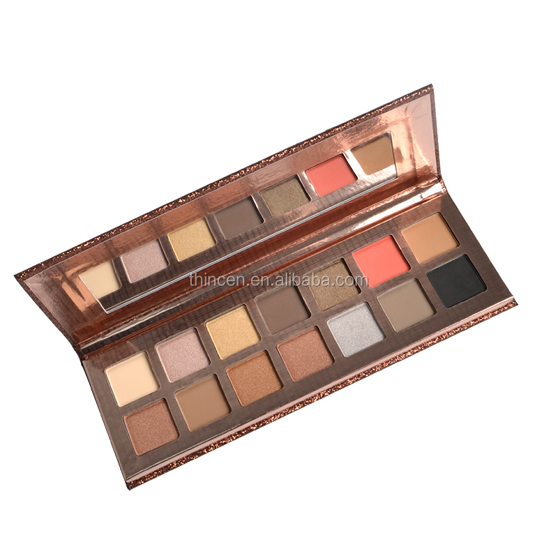 Thincen - New Original High Pigments Makeup Eyeshadow Palette Custom Packaging Eyeshadow platte 10