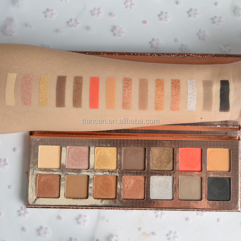 Thincen - New Original High Pigments Makeup Eyeshadow Palette Custom Packaging Eyeshadow platte 12
