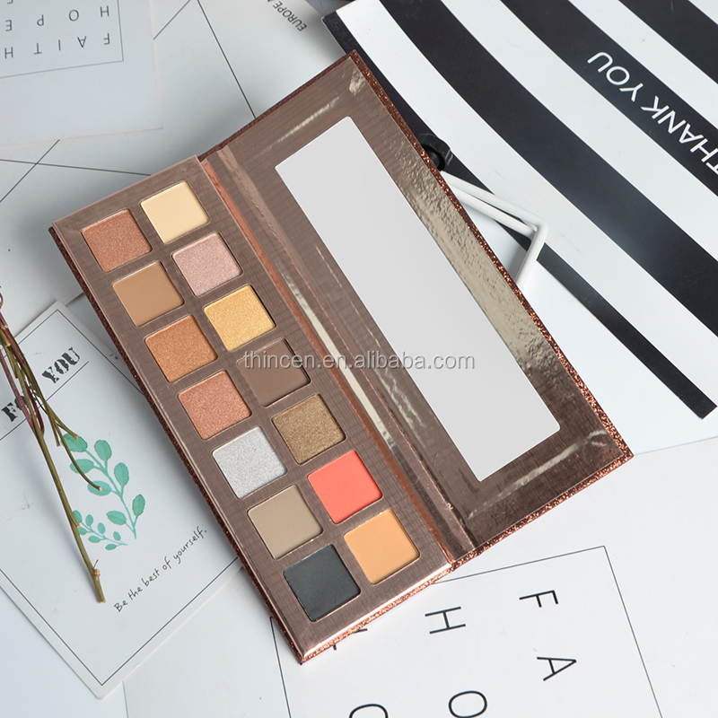 Thincen - New Original High Pigments Makeup Eyeshadow Palette Custom Packaging Eyeshadow platte 18