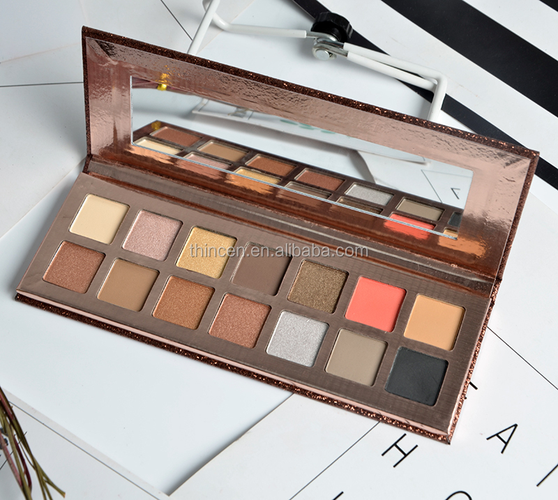 Thincen - New Original High Pigments Makeup Eyeshadow Palette Custom Packaging Eyeshadow platte 16