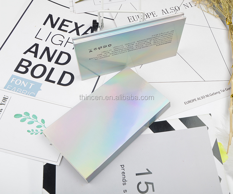 Thincen - Імпортована оптова косметична палітра тіней для повік для макіяжу, блискучі тіні для повік, власна торгова марка 24