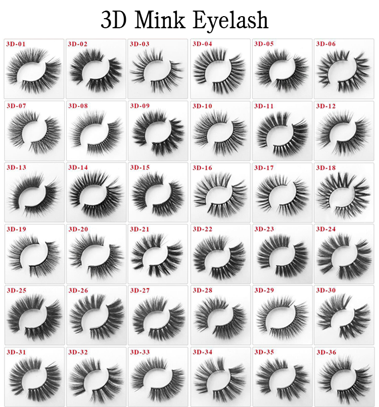 25 Mm Mink Eyelashes 3D Wholesale Private Label Eyelash Box Packaging 20