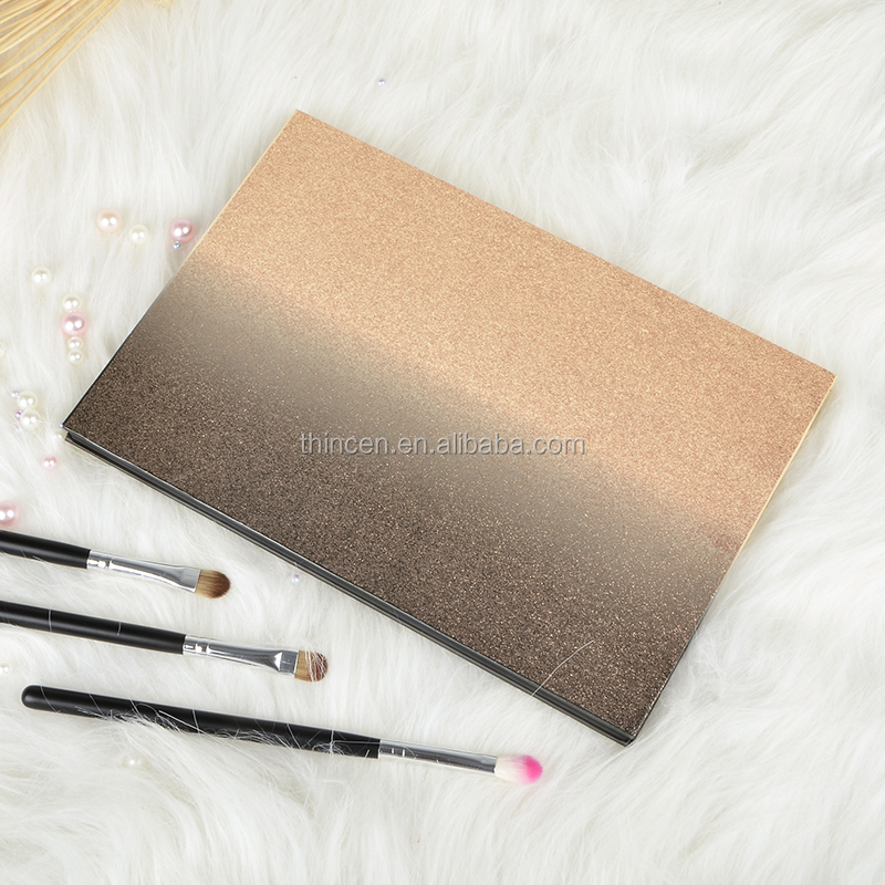 Colorful Gradient Custom High Pigment Eyeshadow Palette 16