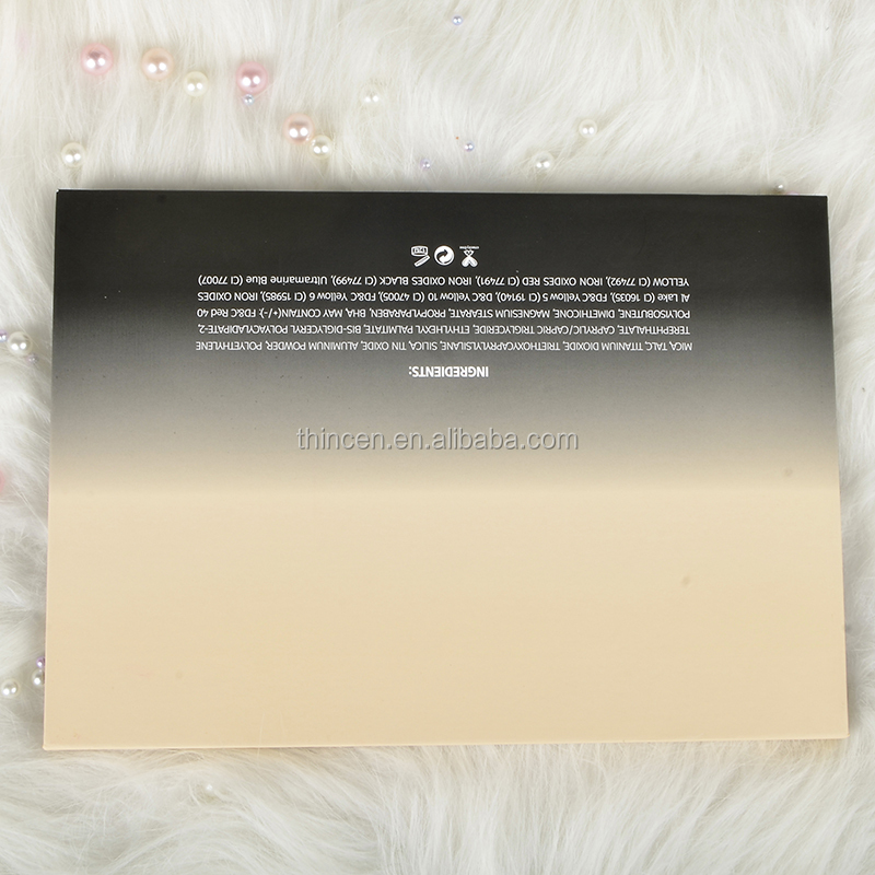 Colorful Gradient Custom High Pigment Eyeshadow Palette 20