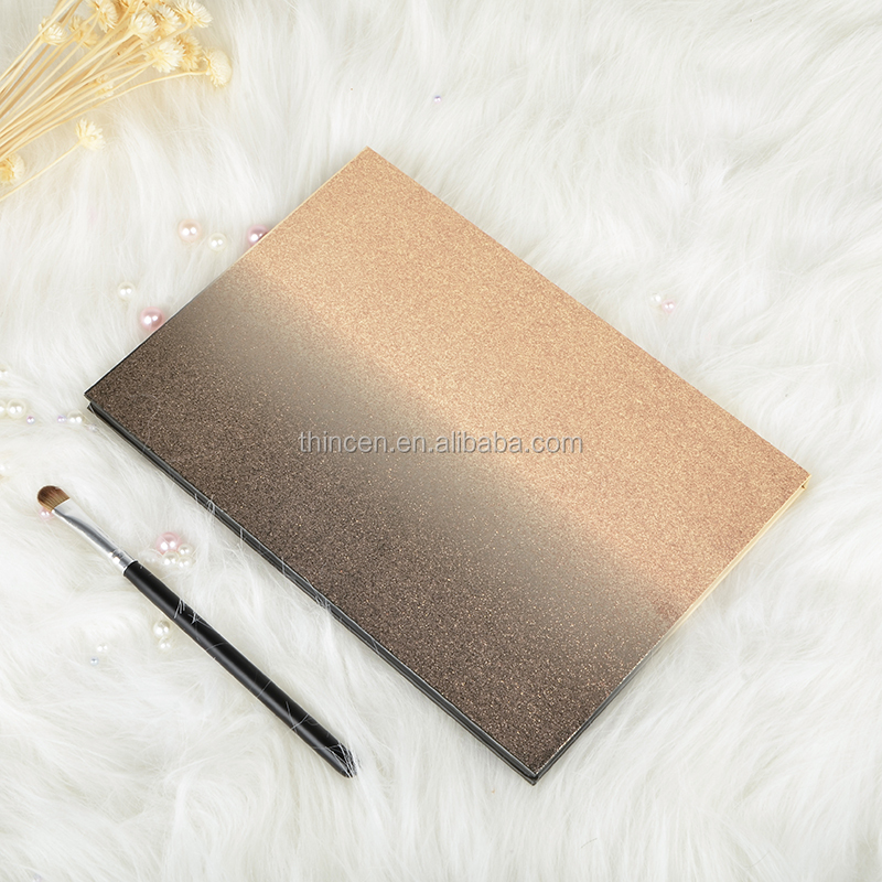 Colorful Gradient Custom High Pigment Eyeshadow Palette 18