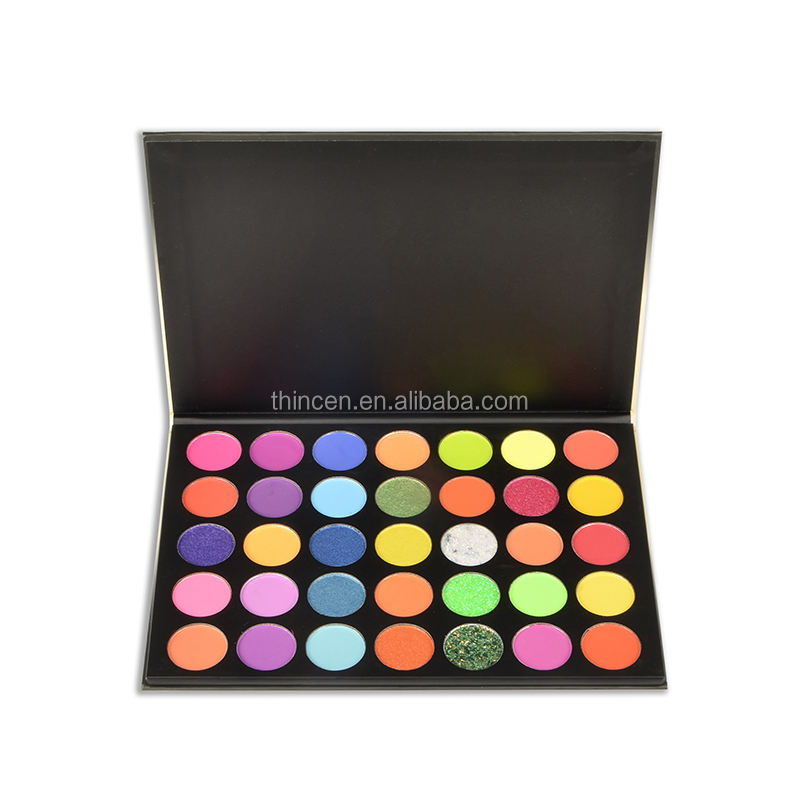Colorful Gradient Custom High Pigment Eyeshadow Palette 28