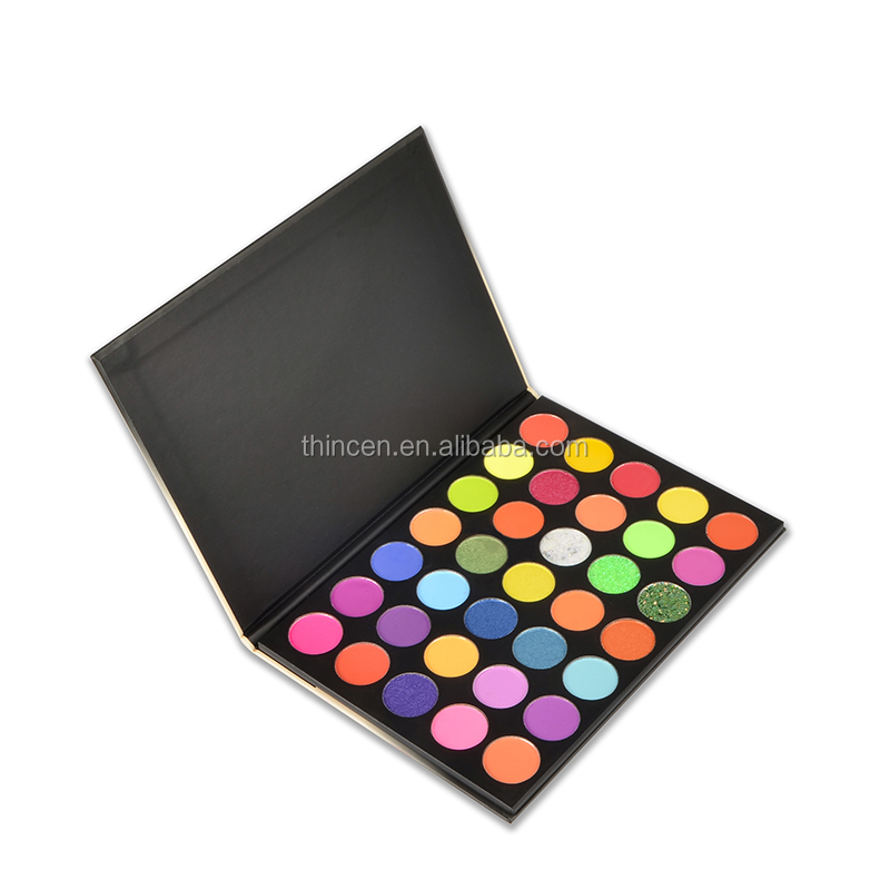 Colorful Gradient Custom High Pigment Eyeshadow Palette 32