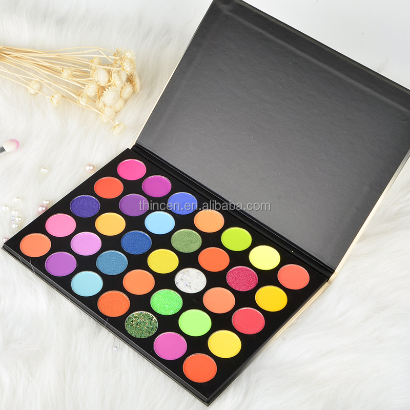 Colorful Gradient Custom High Pigment Eyeshadow Palette 8