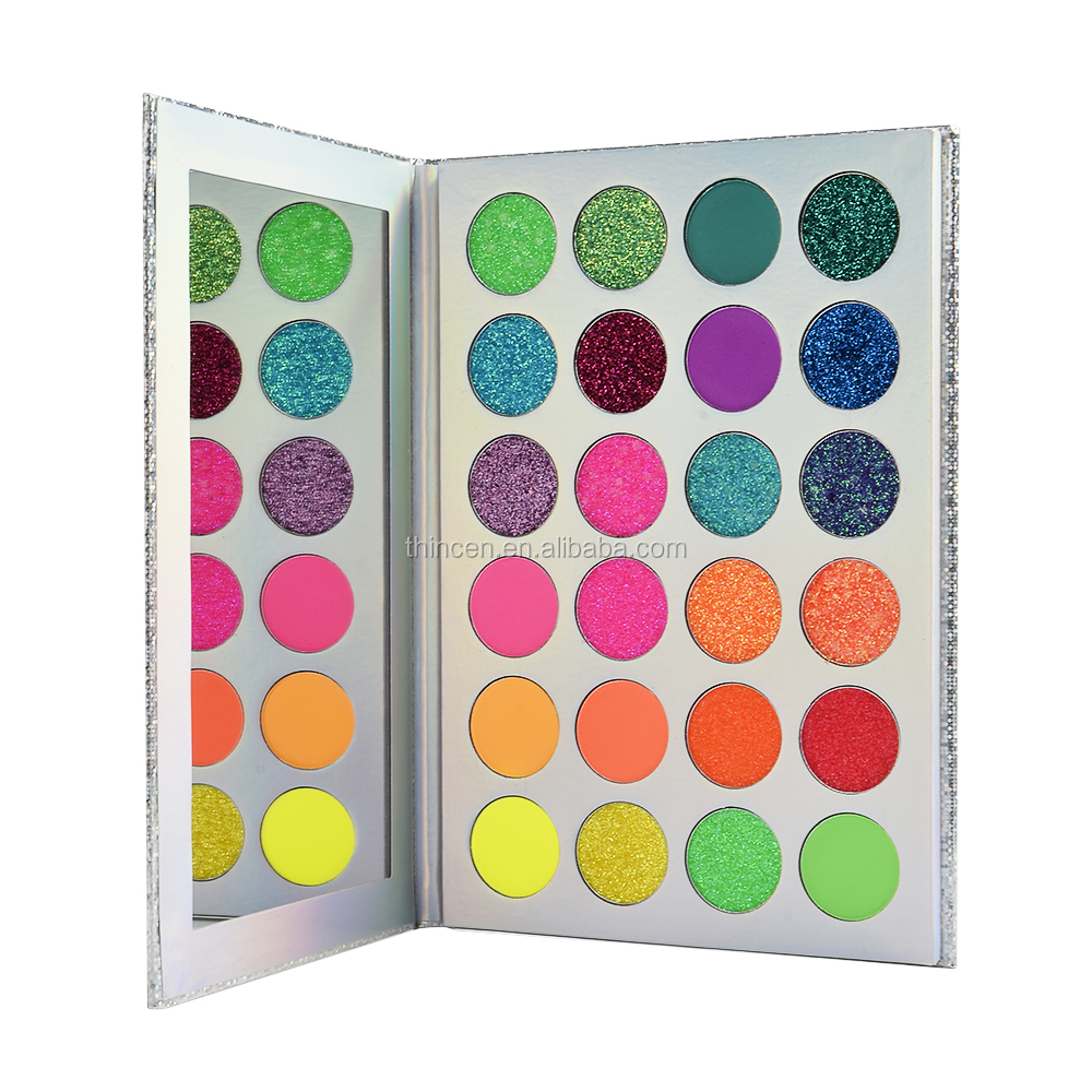 Wholesale No Logo Custom Makeup Cosmetics High Pigment Eyeshadow Palette 10