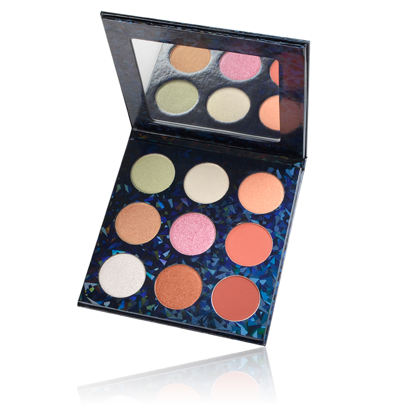 24 Color Private Label Professional Glitter Eye Pigment Powder Eyeshadow Pallettes 32