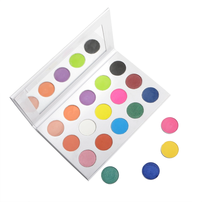 Wholesale Waterproof Eyeshadow Pigment Vegan Eyeshadow Palette 1