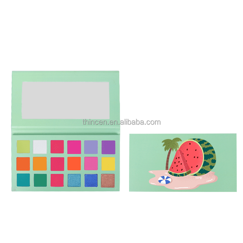 Custom Empty Makeup Cardboard Eyeshadow Palette Wholesale Pick Your Own Colors Eyeshadow Private Label 30