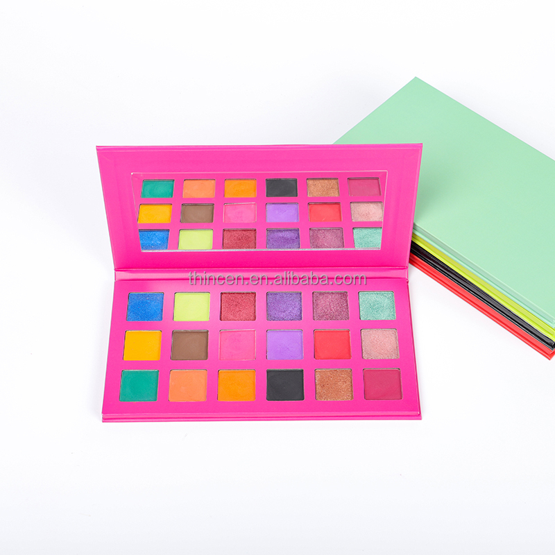 Custom Empty Makeup Cardboard Eyeshadow Palette Wholesale Pick Your Own Colors Eyeshadow Private Label 14