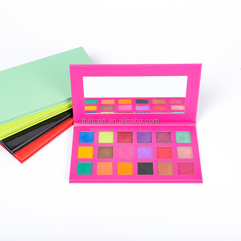 Custom Empty Makeup Cardboard Eyeshadow Palette Wholesale Pick Your Own Colors Eyeshadow Private Label 12