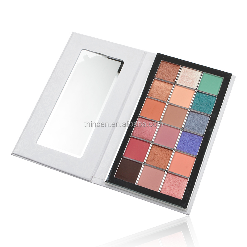 High Pigment Private Label Eyeshadow Pallate Waterproof 12