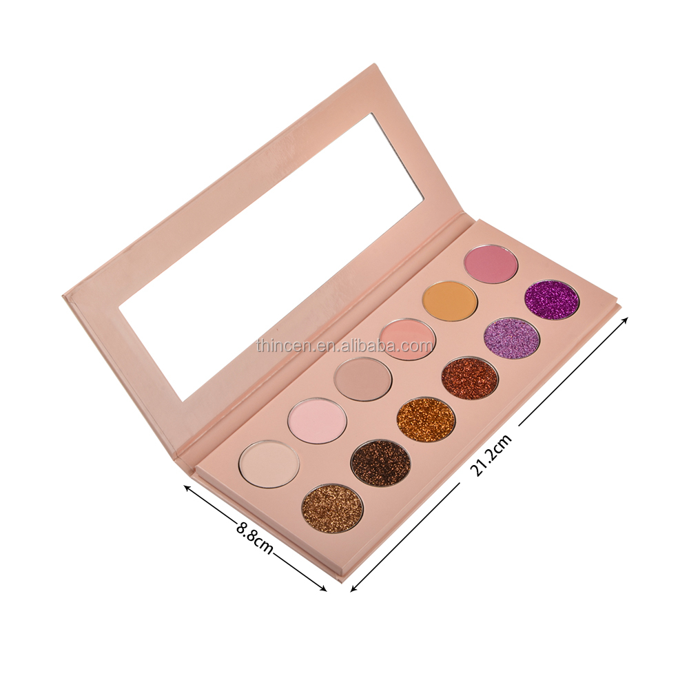 Colorful Private Label Makeup DIY 12 Color Eyeshadow Palette 10