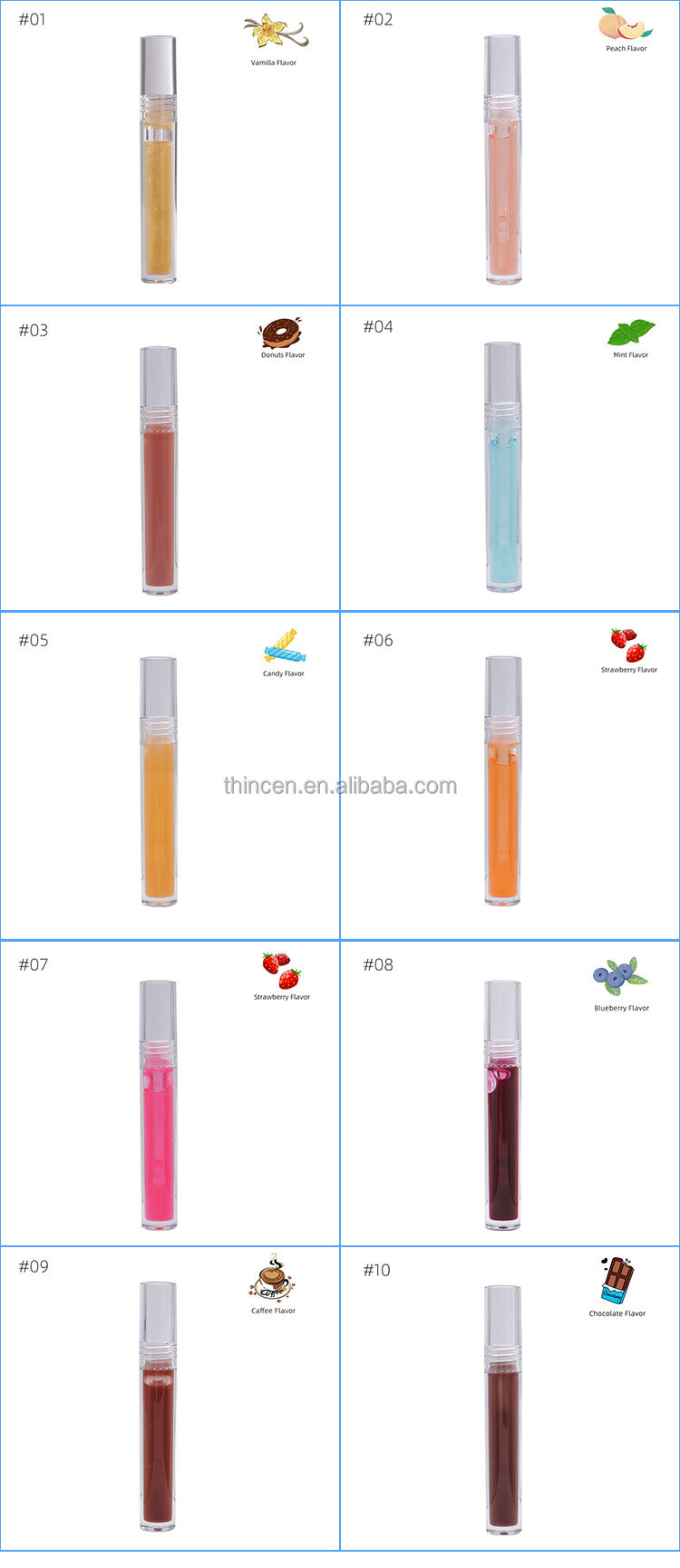 Private Label Lip Glow Kissing Fruit Gloss Fruity Lip Gloss 28