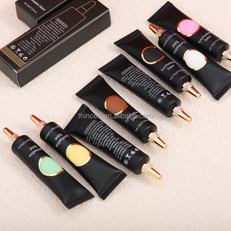 E01 Cosmetics Custom OEM Cruelty Free Cream Eyeshadow Base Private Label Eye Primer No Logo Vegan Liquid Matte Eyeshadow Base 20