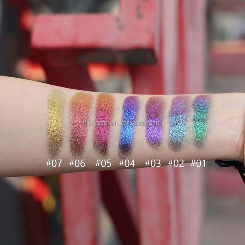 DC004r High Pigmented Metallic Eye Shadow Multichrome Loose Eyeshadow Duochrome Chameleon 27