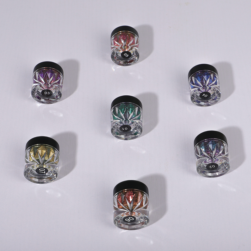 DC004r High Pigmented Metallic Eye Shadow Multichrome Loose Eyeshadow Duochrome Chameleon 16