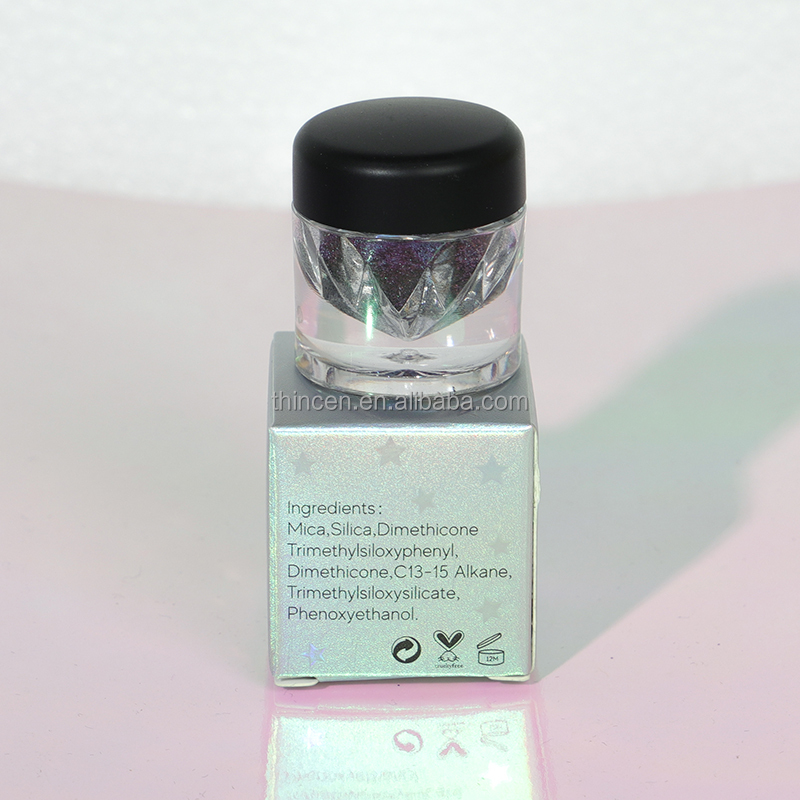 DC004r High Pigmented Metallic Eye Shadow Multichrome Loose Eyeshadow Duochrome Chameleon 31