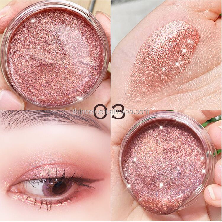 Thincen - No Brand Makeup Make Your Private Label Glitter Eyeshadow Palette Waterproof 18 Color Eyeshadow platte 24