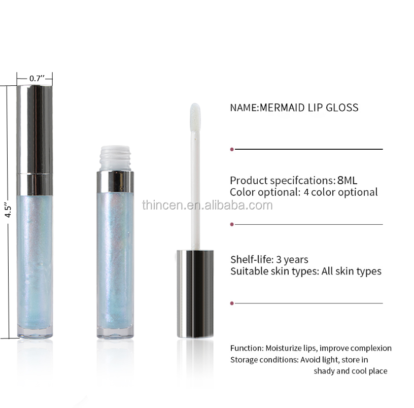 Mermaid Lip Gloss Bottle Square Tubes Make Your Own Not Animal Test 14