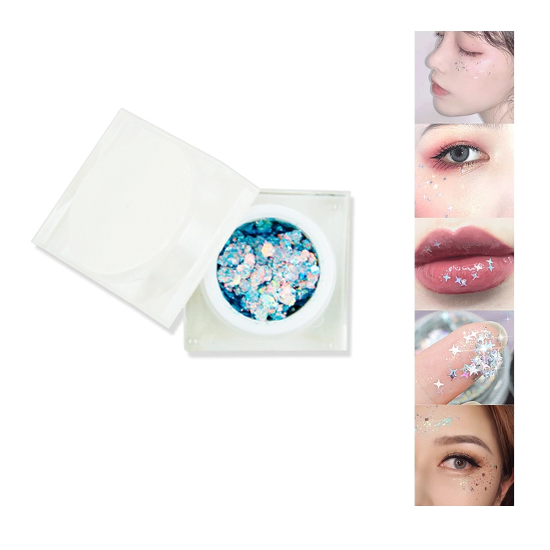 Hot Selling Cosmetic Makeup Vegan Private Label Glitter Eyeshadow 1