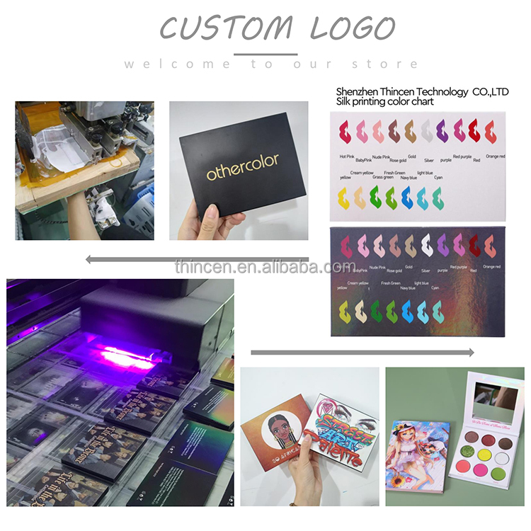 Hot Selling Cosmetic Makeup Vegan Private Label Glitter Eyeshadow 22